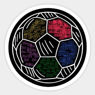 Soccer DNA Sticker